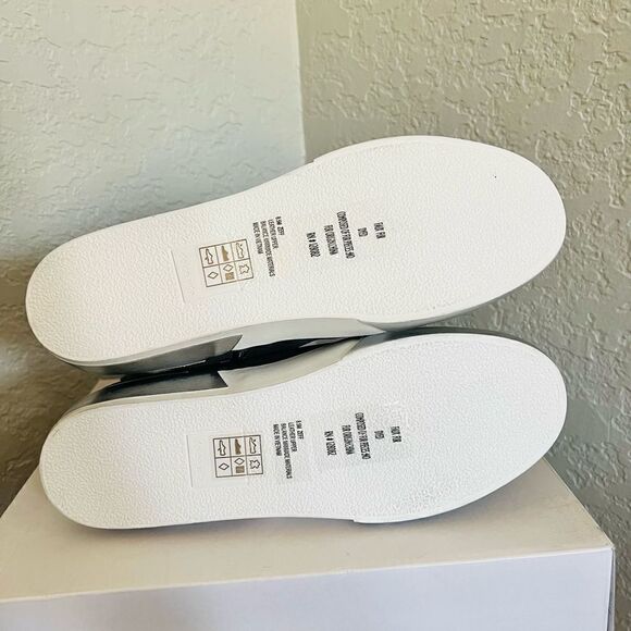 DOLCE VITA Faux Shearling Sneaker‎ Wedge Bootie,  Black Leather, Size 8 1/2, NWT - Picture 5 of 15